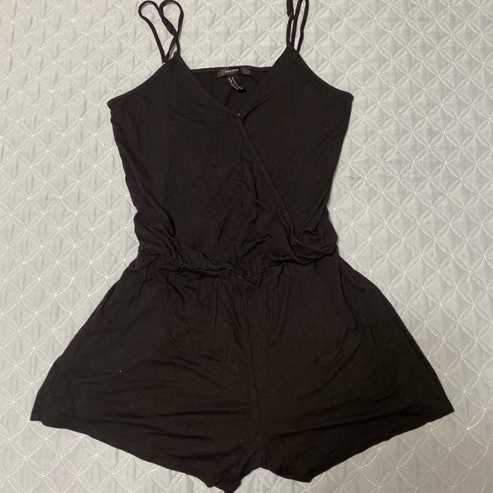 Forever 21 Black Romper